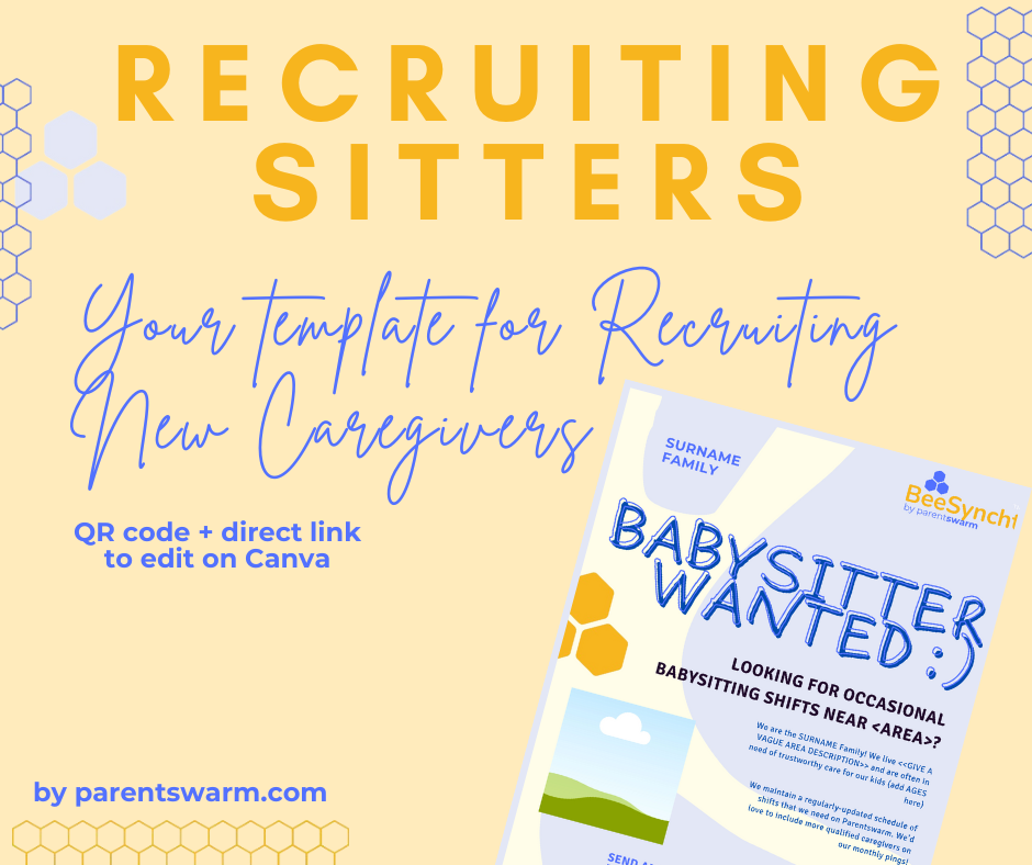 Seeking Caregiver - Babysitter Recruitment Template