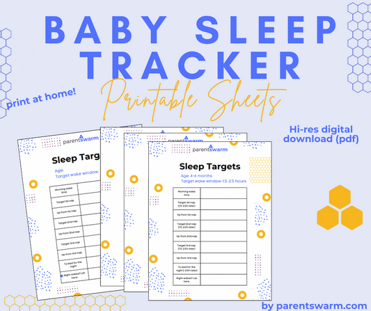 Baby Sleep Tracker Printable Sheets